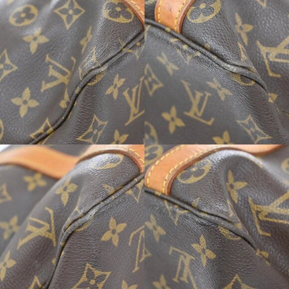 LOUIS VUITTON Sac Shopping GM Shoulder Tote Bag Monogram Leather - Picture 9 of 16